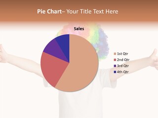 Child Little Thumbs Up PowerPoint Template