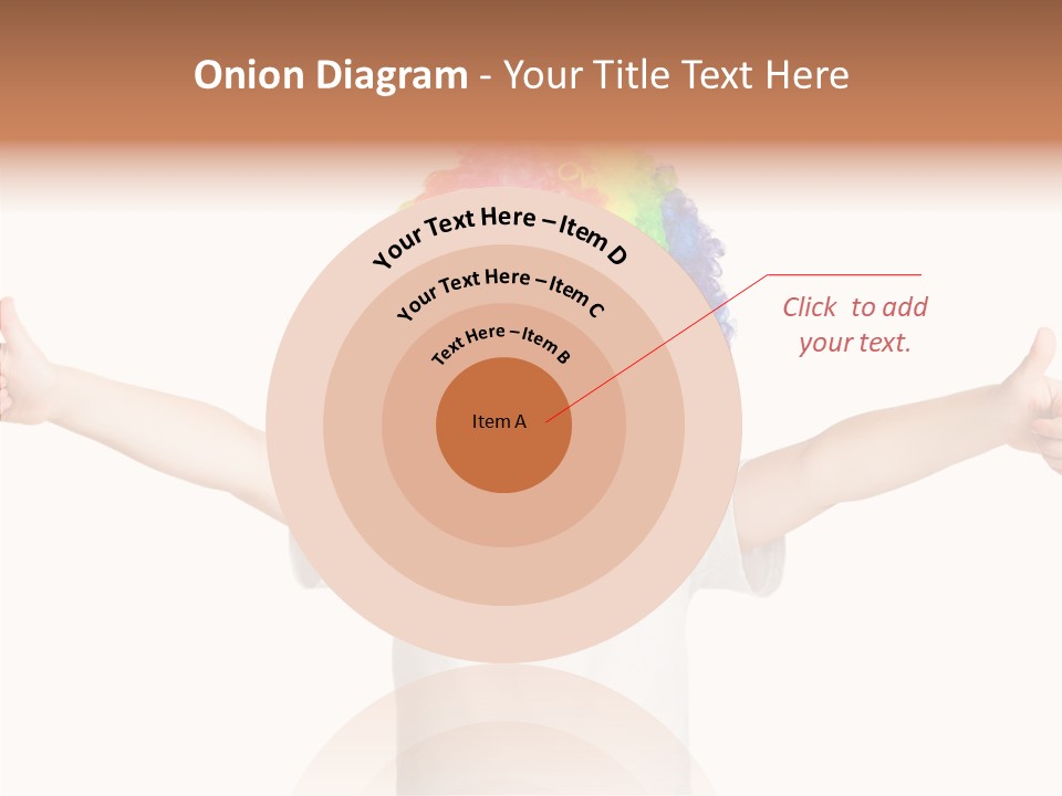 Child Little Thumbs Up PowerPoint Template