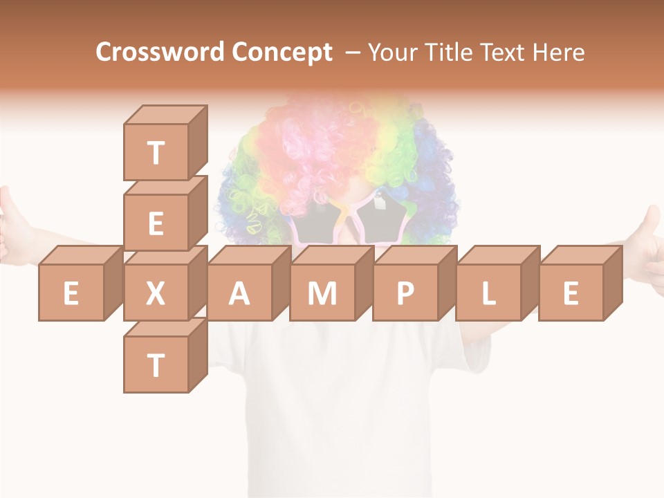 Child Little Thumbs Up PowerPoint Template