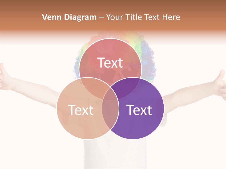 Child Little Thumbs Up PowerPoint Template