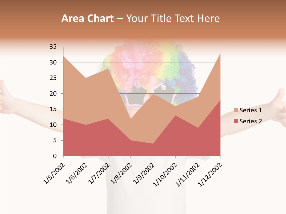 Child Little Thumbs Up PowerPoint Template