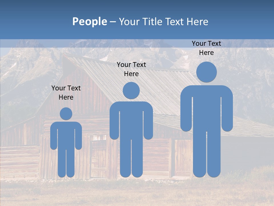 Office Conference Character PowerPoint Template