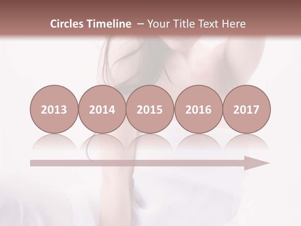 Father Woman Joy PowerPoint Template