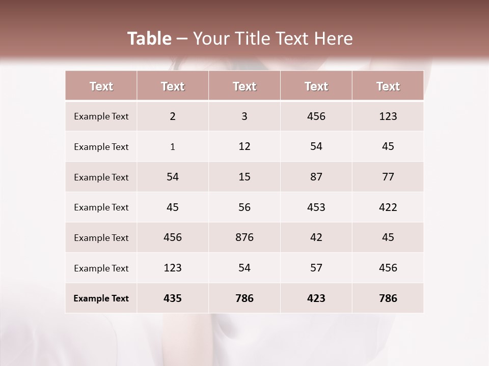 Father Woman Joy PowerPoint Template