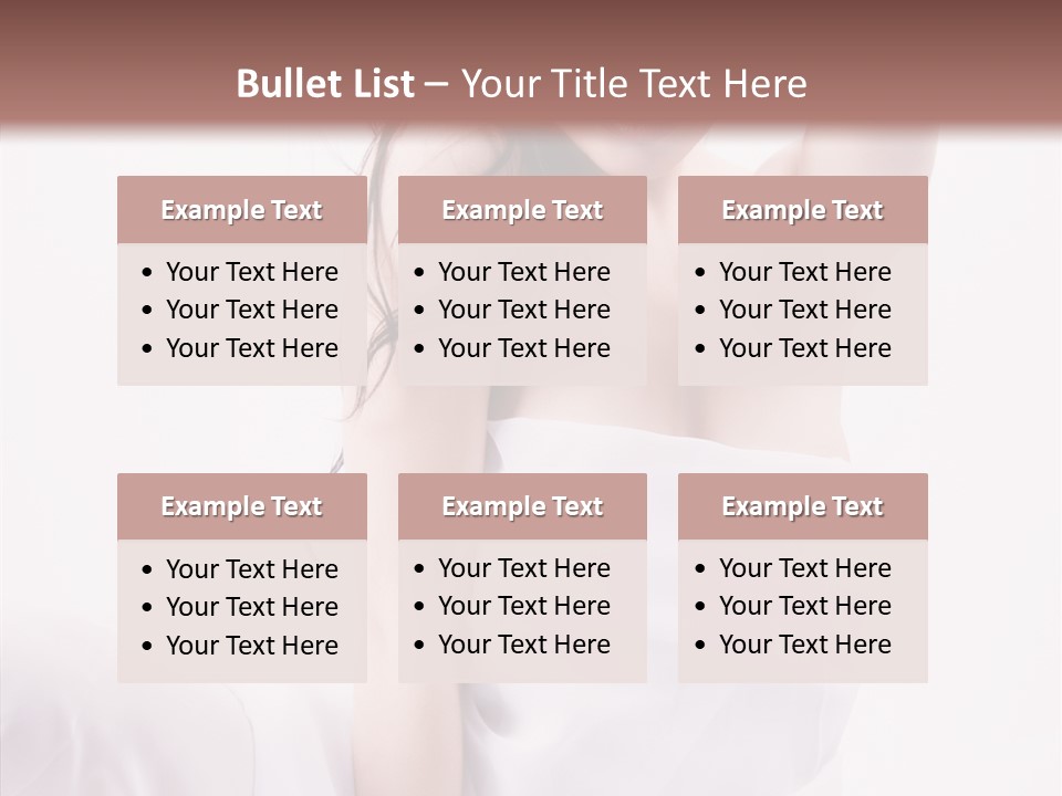 Father Woman Joy PowerPoint Template