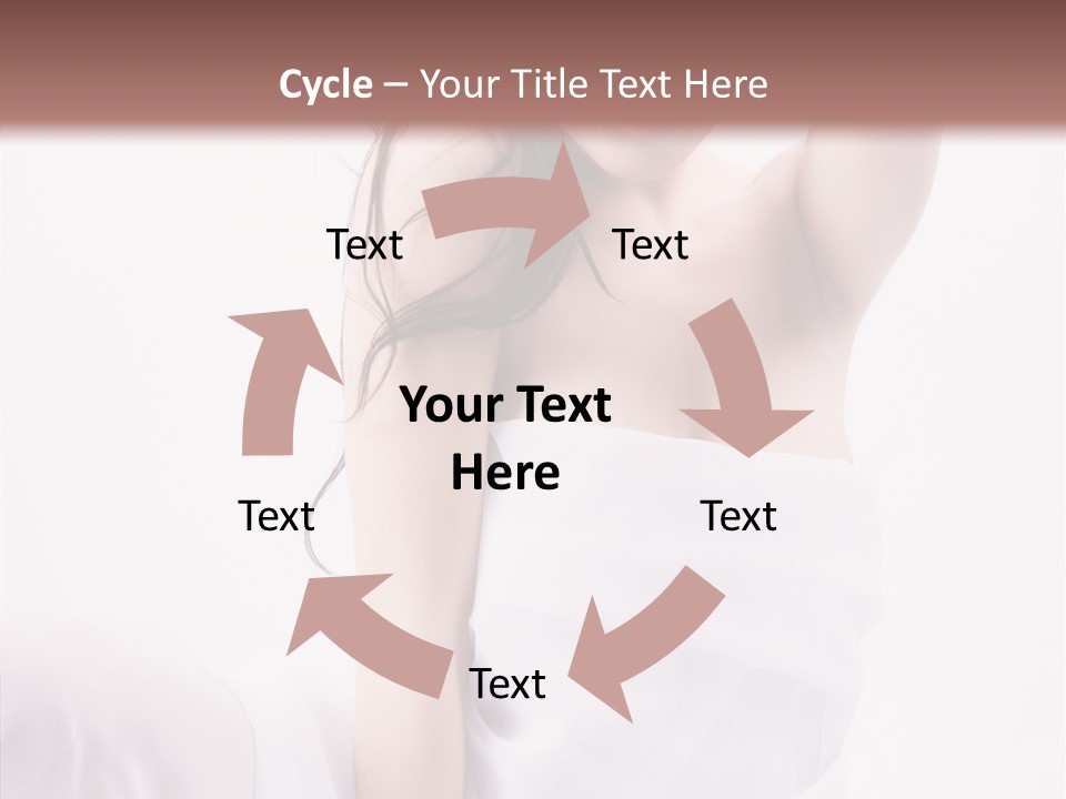 Father Woman Joy PowerPoint Template