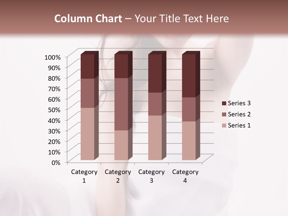 Father Woman Joy PowerPoint Template