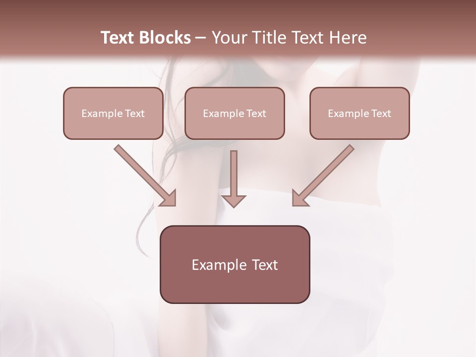 Father Woman Joy PowerPoint Template
