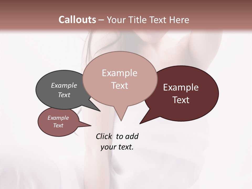 Father Woman Joy PowerPoint Template