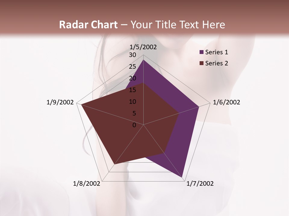 Father Woman Joy PowerPoint Template