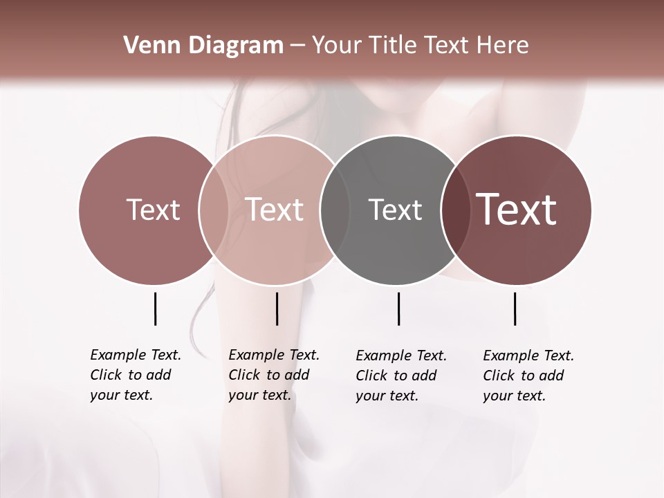 Father Woman Joy PowerPoint Template