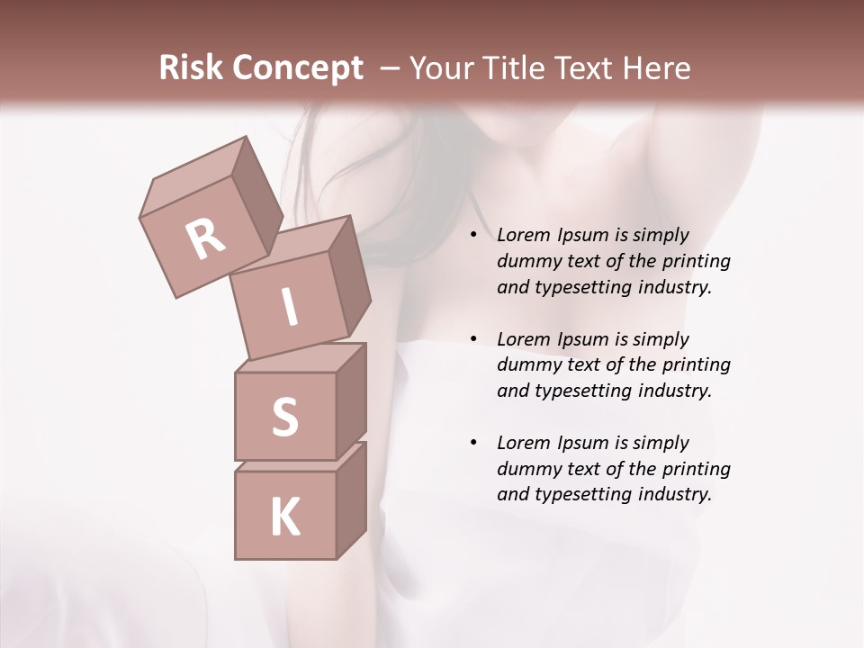 Father Woman Joy PowerPoint Template