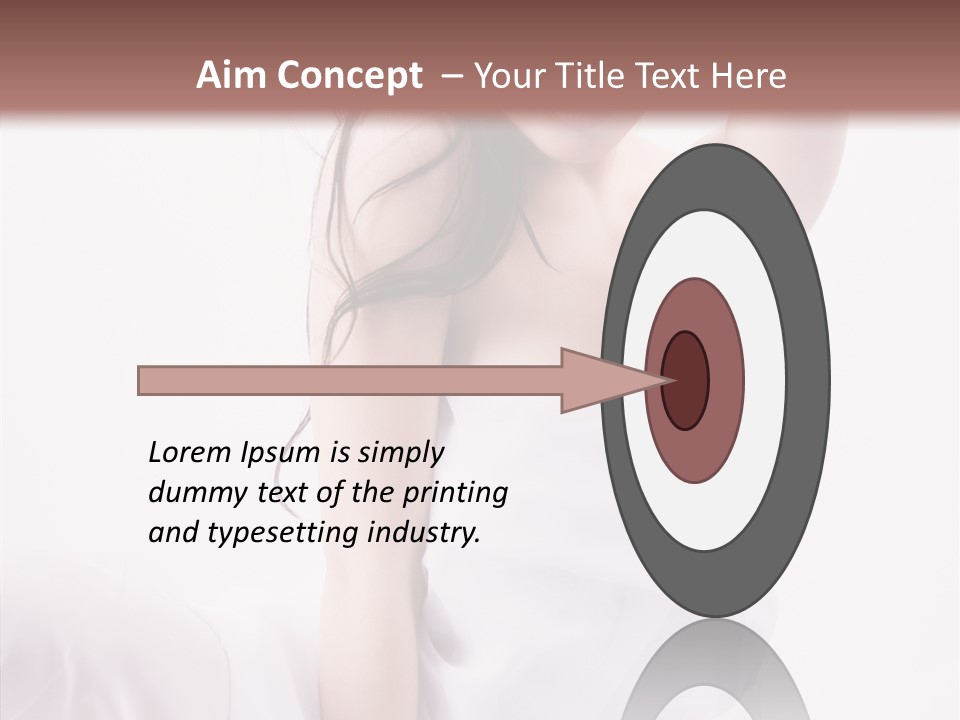 Father Woman Joy PowerPoint Template