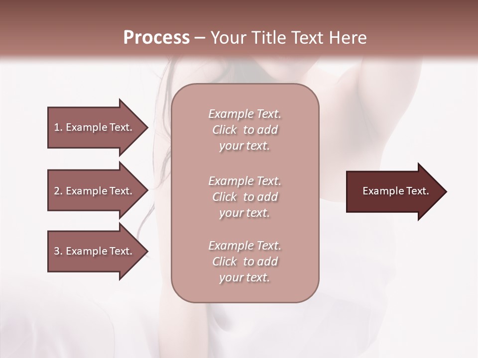 Father Woman Joy PowerPoint Template