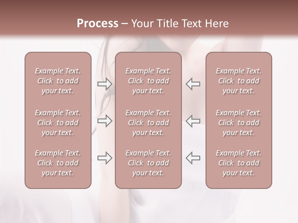 Father Woman Joy PowerPoint Template
