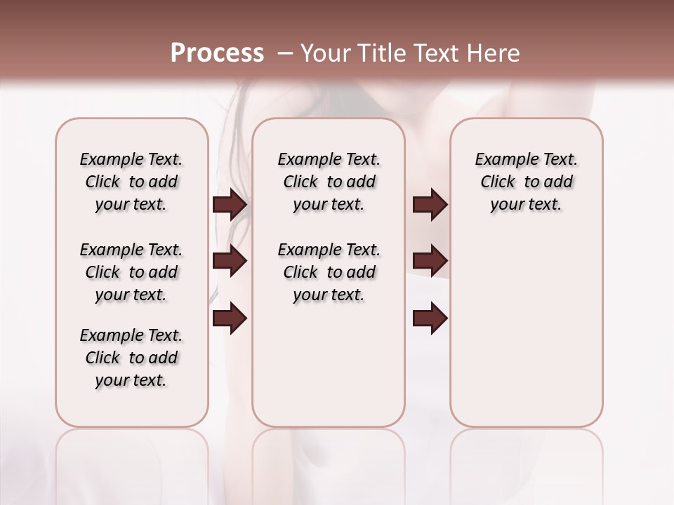 Father Woman Joy PowerPoint Template