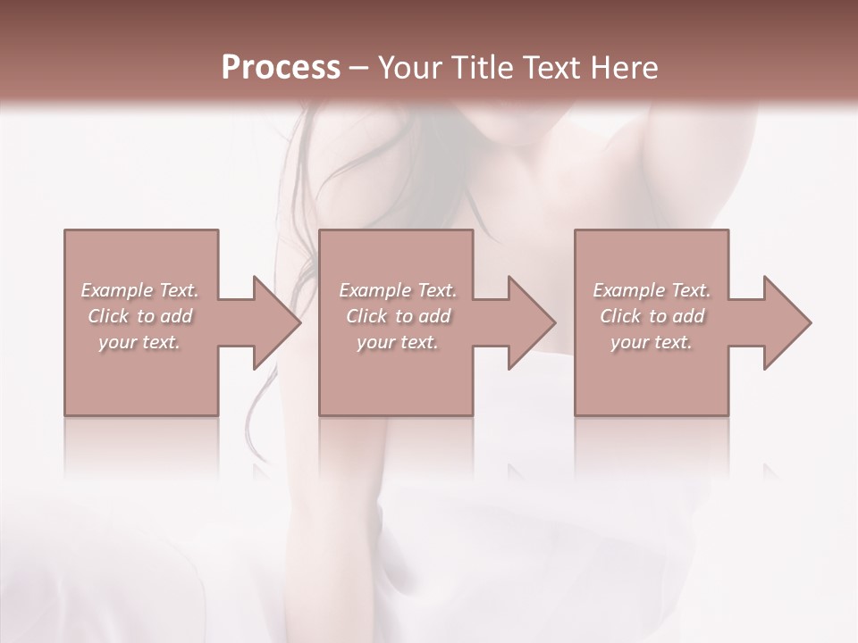 Father Woman Joy PowerPoint Template