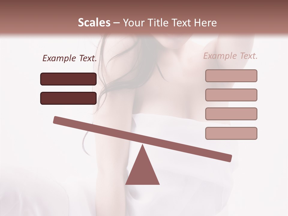 Father Woman Joy PowerPoint Template