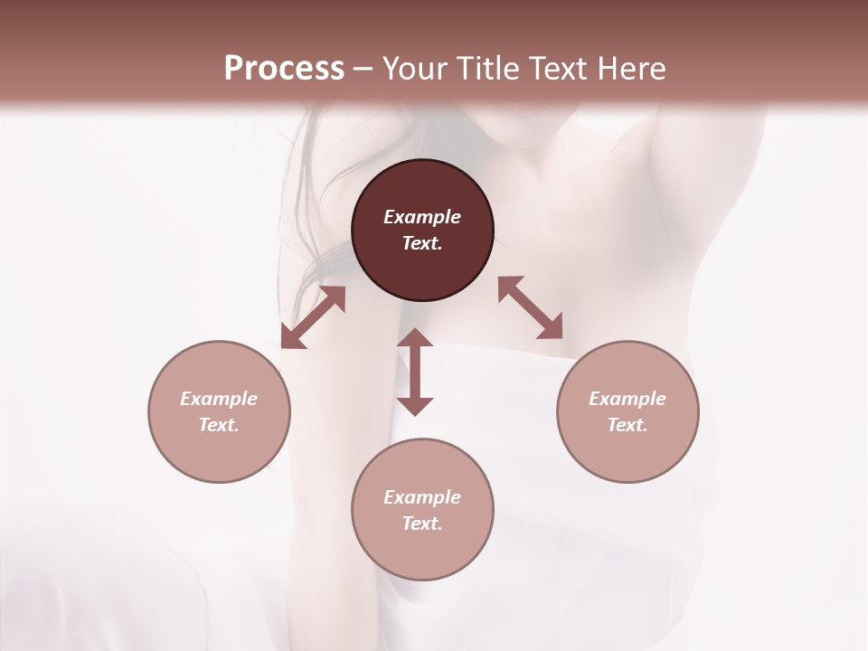 Father Woman Joy PowerPoint Template