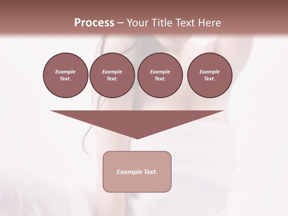 Father Woman Joy PowerPoint Template