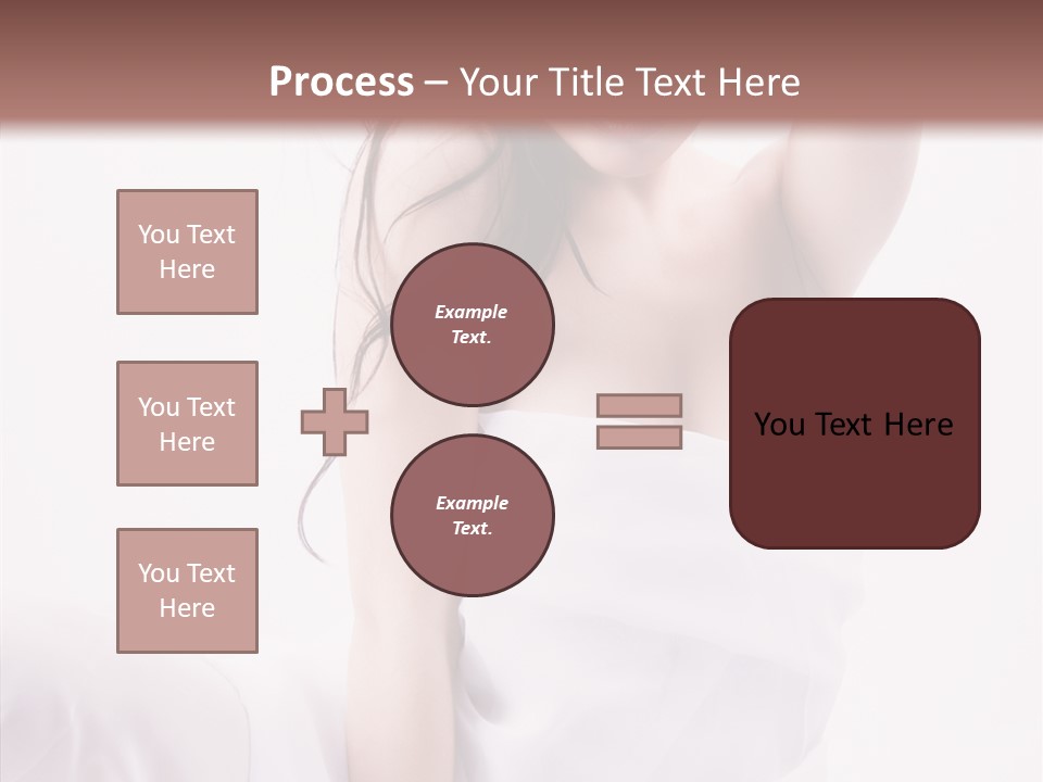 Father Woman Joy PowerPoint Template