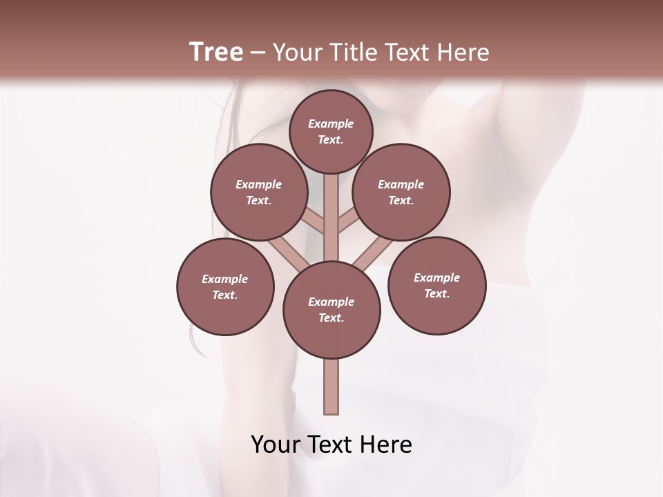 Father Woman Joy PowerPoint Template