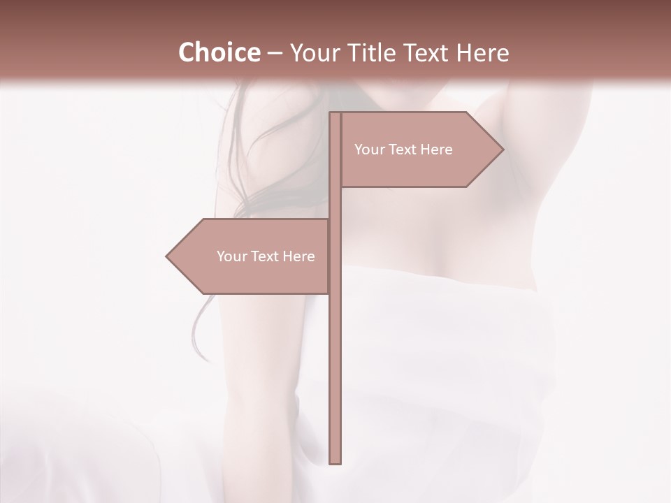 Father Woman Joy PowerPoint Template