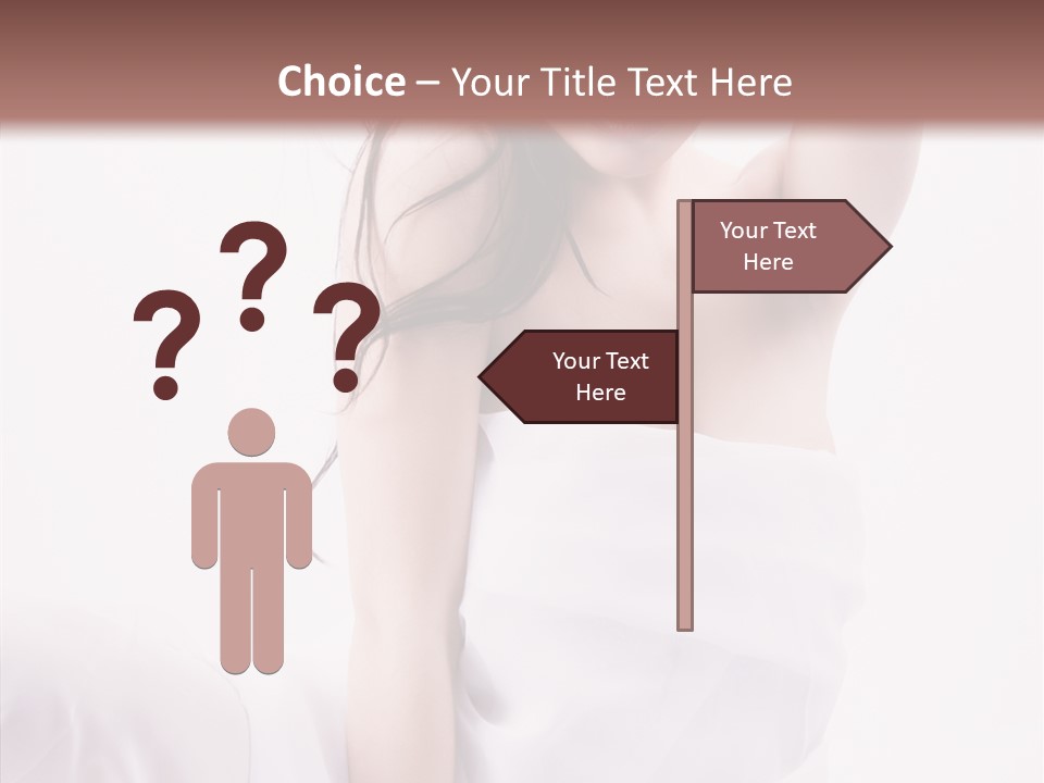 Father Woman Joy PowerPoint Template