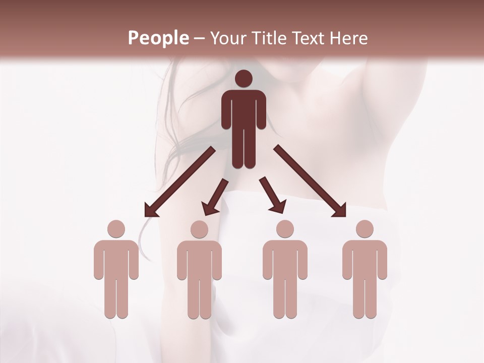 Father Woman Joy PowerPoint Template