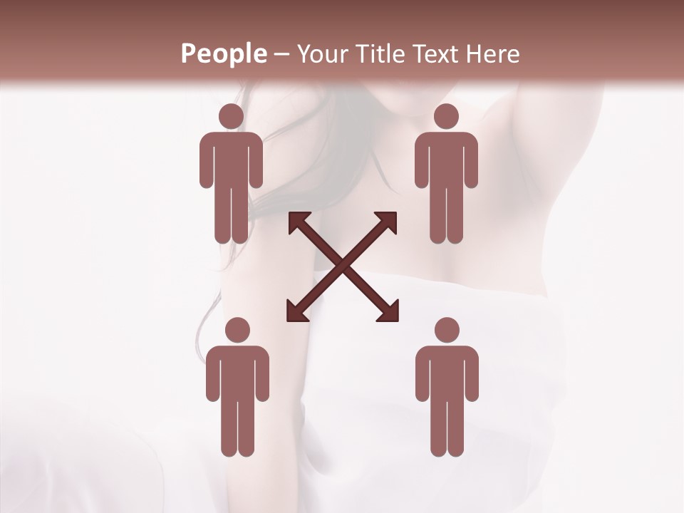 Father Woman Joy PowerPoint Template