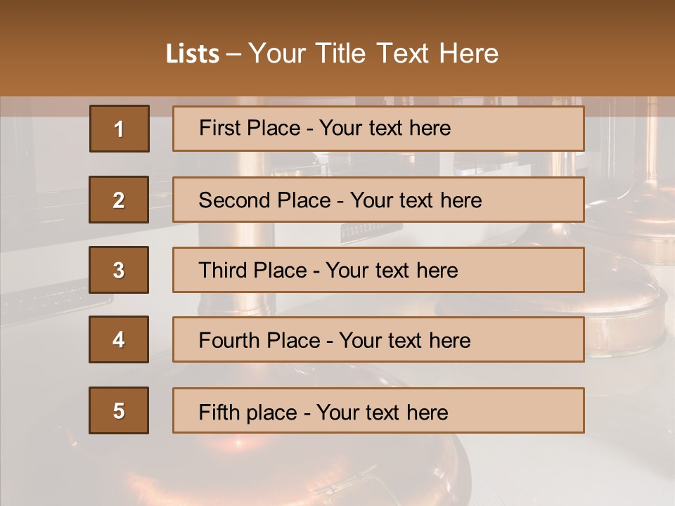 Brewery Brewhouse Brew PowerPoint Template