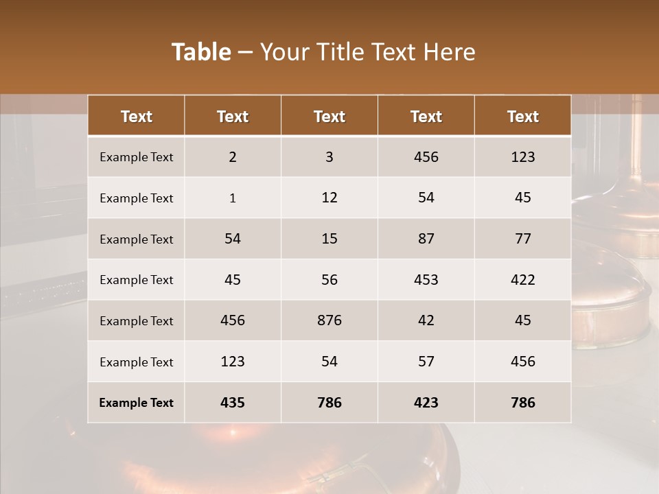 Brewery Brewhouse Brew PowerPoint Template