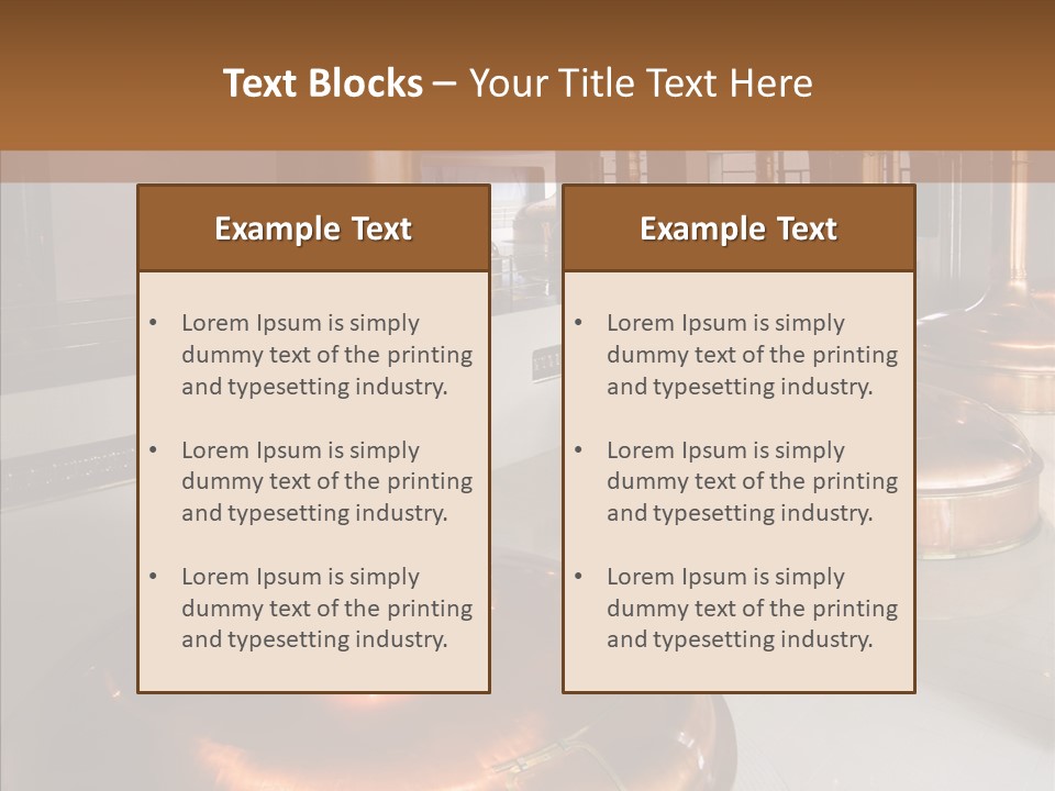 Brewery Brewhouse Brew PowerPoint Template