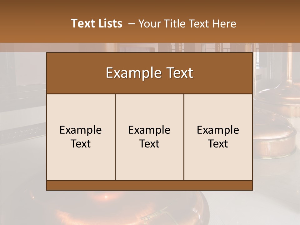 Brewery Brewhouse Brew PowerPoint Template