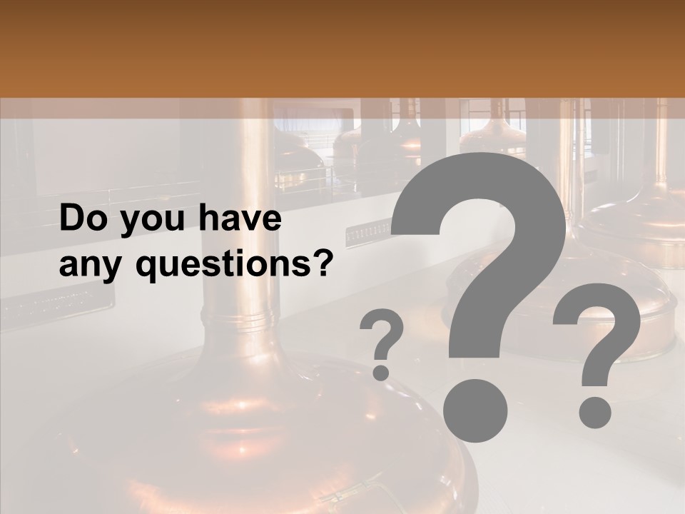 Brewery Brewhouse Brew PowerPoint Template