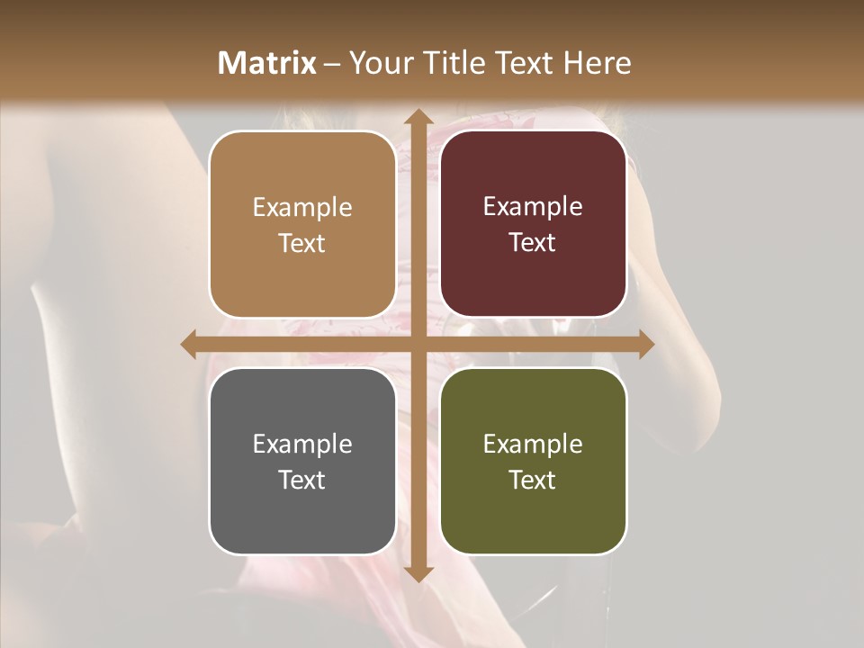 Energy Women Enjoyment PowerPoint Template