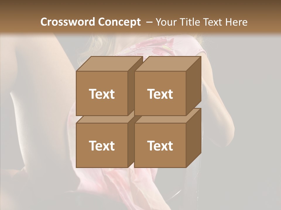 Energy Women Enjoyment PowerPoint Template