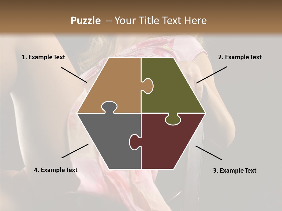 Energy Women Enjoyment PowerPoint Template