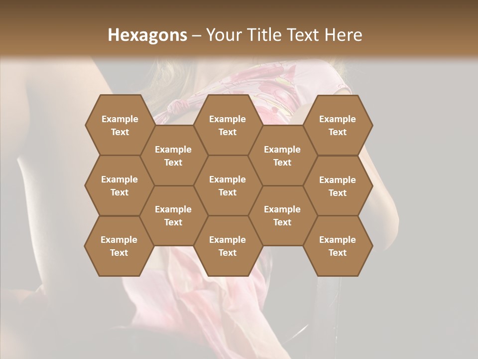 Energy Women Enjoyment PowerPoint Template