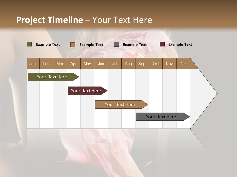 Energy Women Enjoyment PowerPoint Template