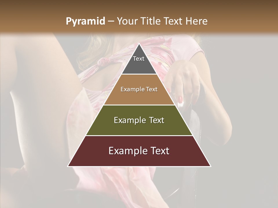 Energy Women Enjoyment PowerPoint Template