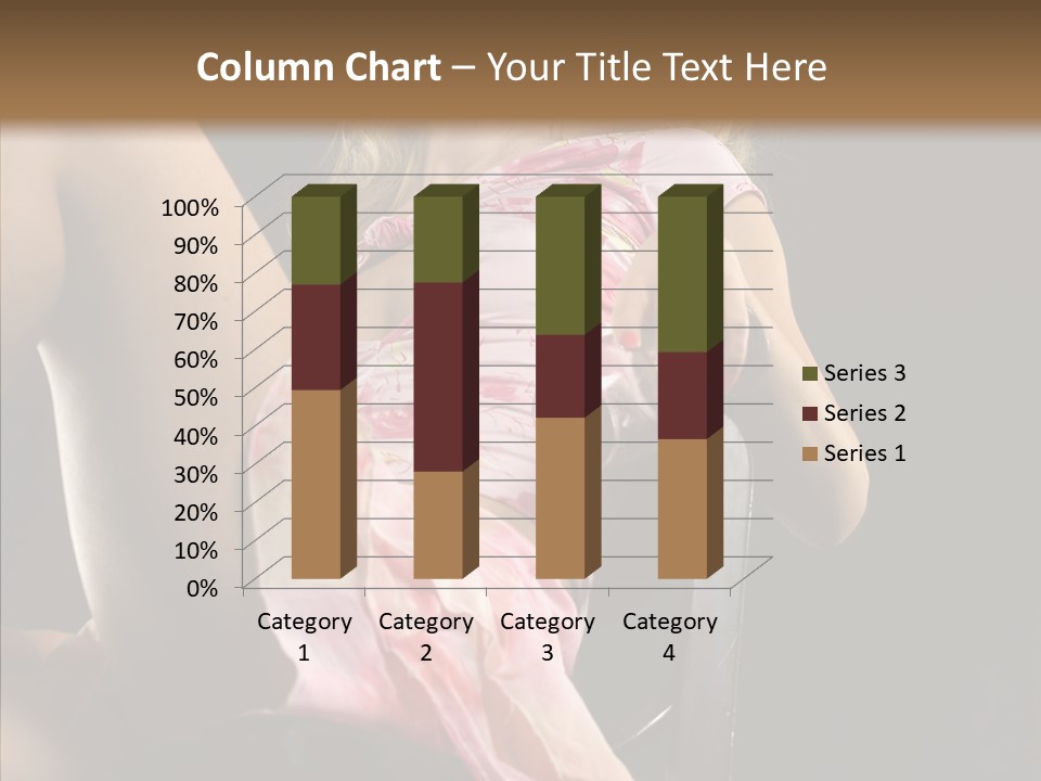 Energy Women Enjoyment PowerPoint Template