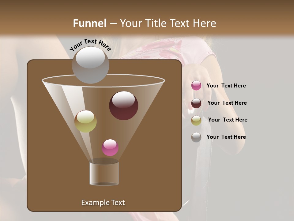 Energy Women Enjoyment PowerPoint Template