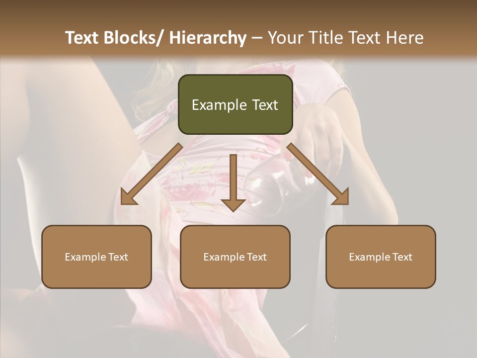 Energy Women Enjoyment PowerPoint Template