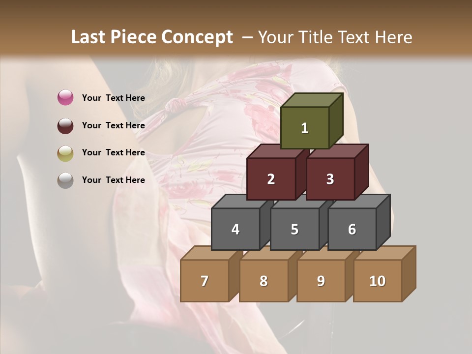 Energy Women Enjoyment PowerPoint Template