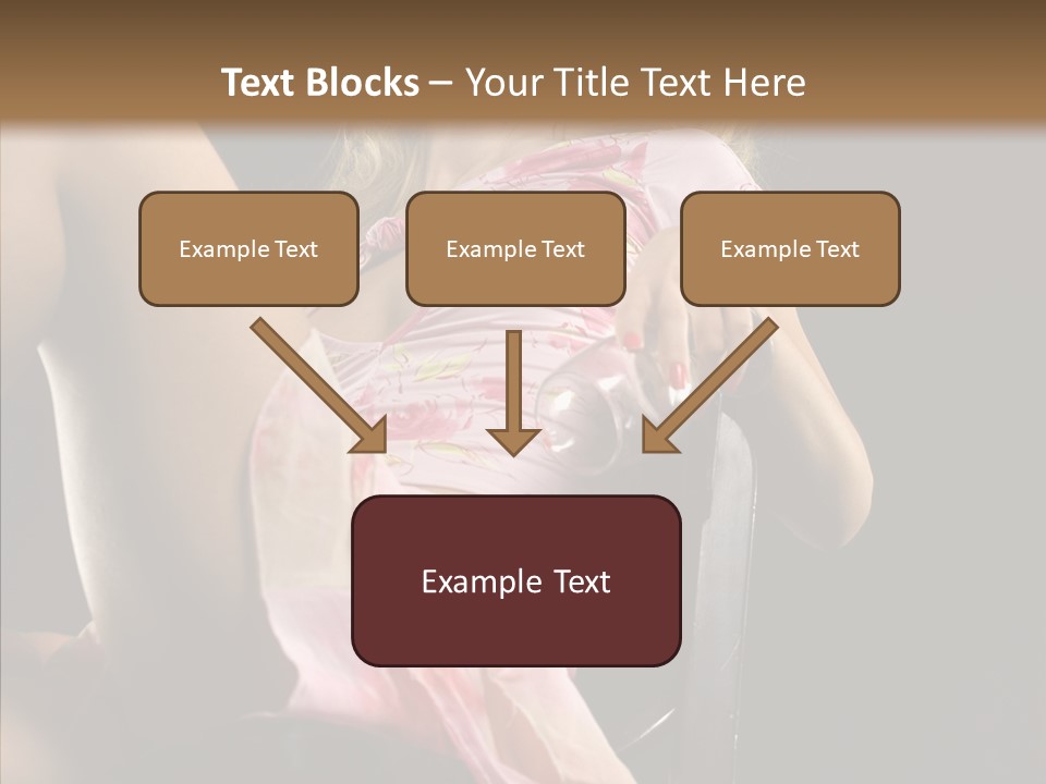 Energy Women Enjoyment PowerPoint Template