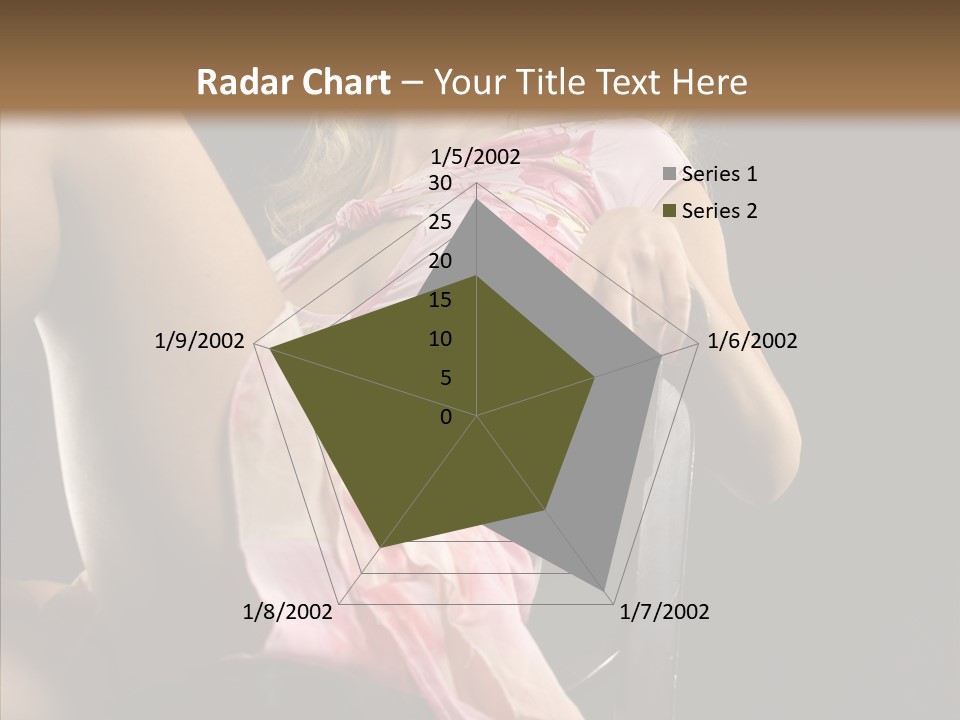 Energy Women Enjoyment PowerPoint Template