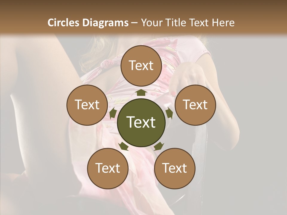 Energy Women Enjoyment PowerPoint Template