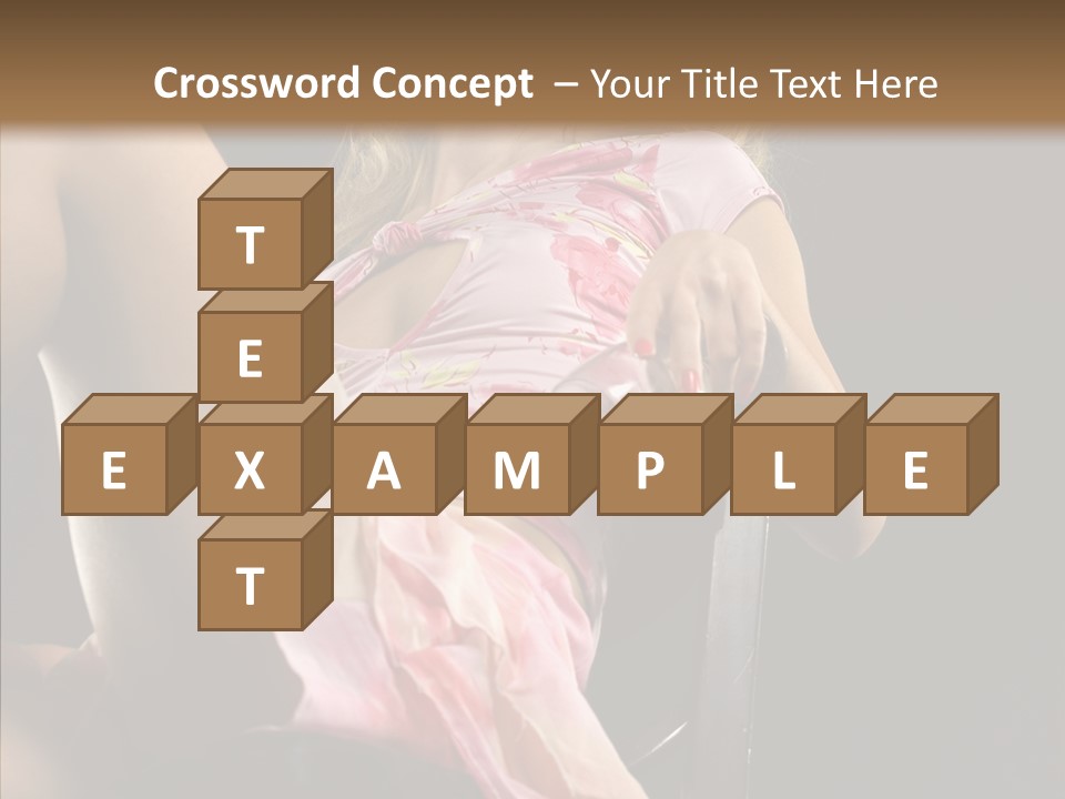 Energy Women Enjoyment PowerPoint Template