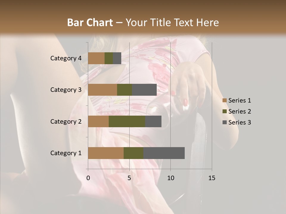 Energy Women Enjoyment PowerPoint Template